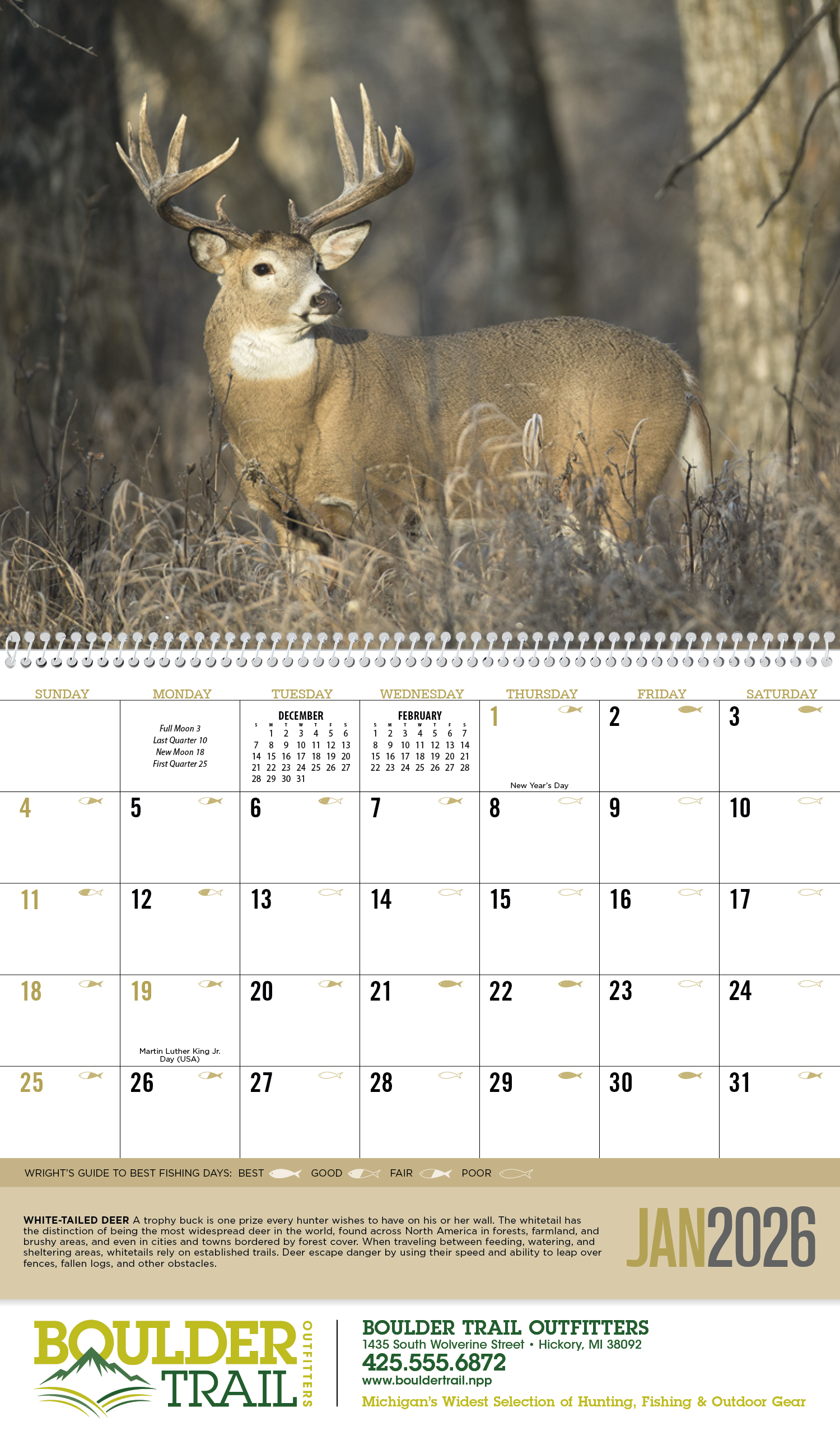 Triumph® Calendars Southcentral Sportsman Calendar 49