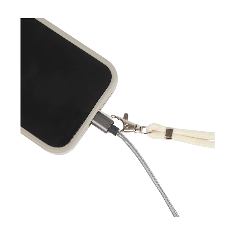 Wheaton Cotton & Bamboo Phone Lanyard 11