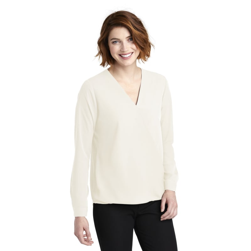 Port Authority Ladies Wrap Blouse. 28