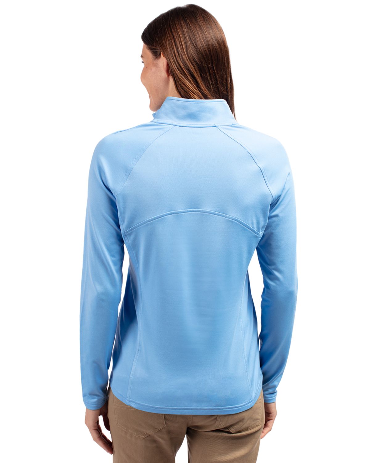 Adapt Eco Knit Stretch Recycled Womens Half Zip Pullover