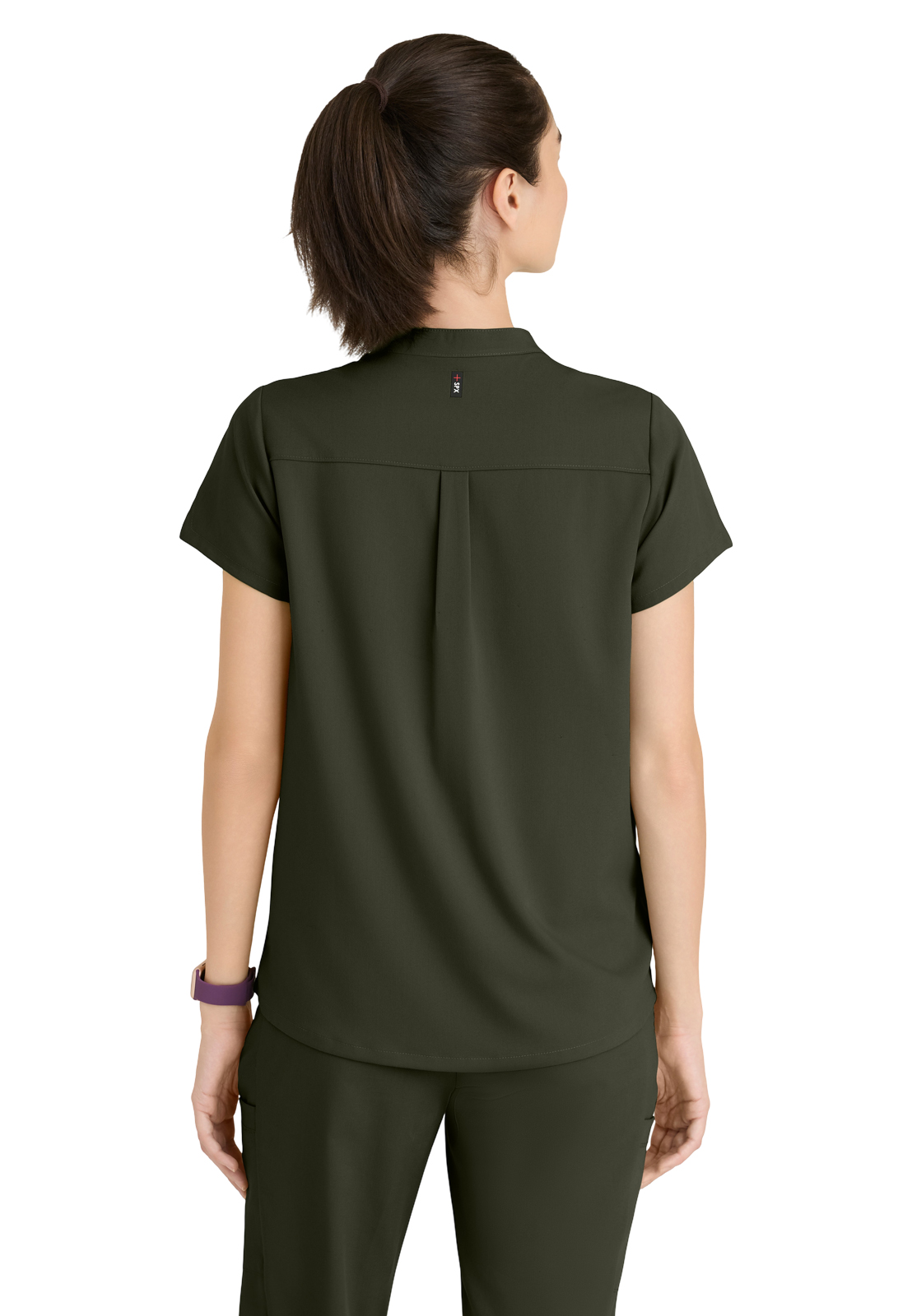 Grey's Anatomy Spandex Stretch - Women's Two-Pocket Avery Scrub Top 33