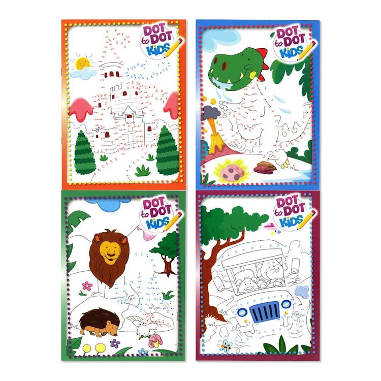 Dot To Dot Kids Books - Assorted Themes 2