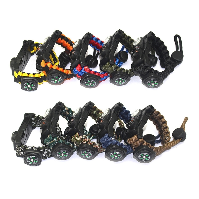 20 in 1 Outdoor Survival Paracord Bracelet 18