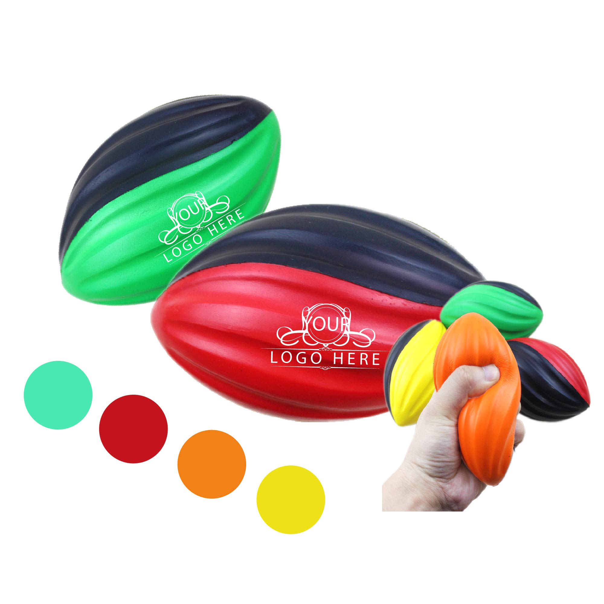 Spiral Foam Football 1