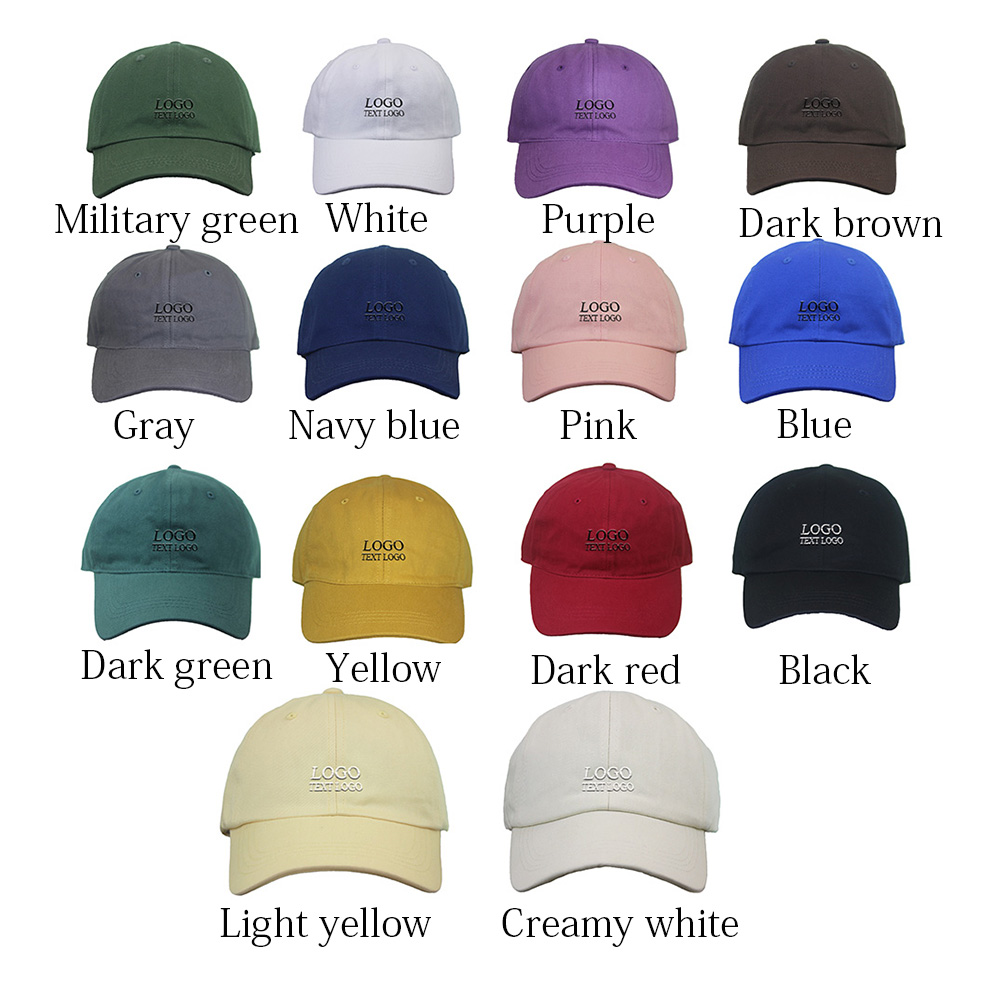 Classic Solid Custom Hat 5