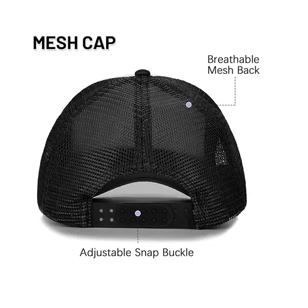 Adult Mesh Trucker Hat with Adjustable Baseball Cap 10