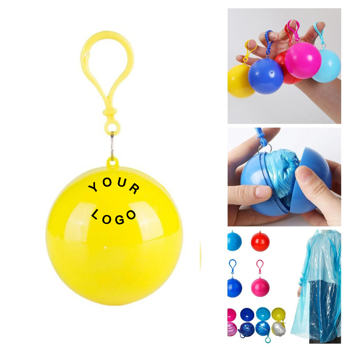 Waterproof Raincoat Ball for Sudden Showers 2