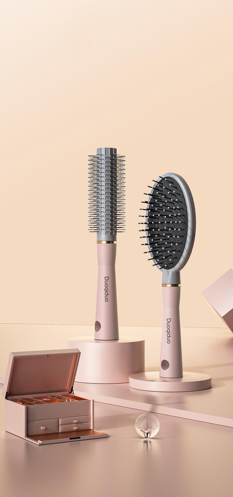 Massage Round Hair Brush 2