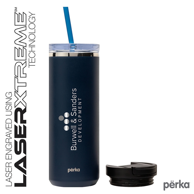 Perka® Trent 18 oz. Double Wall, Stainless Steel Hot/Cold Tumbler 46