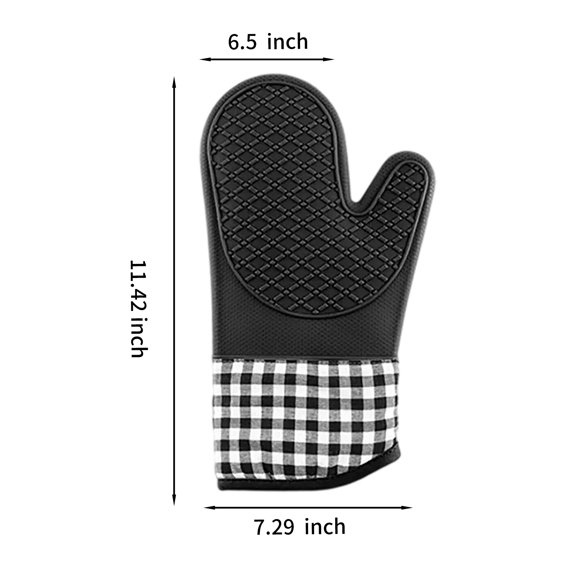 Heat-Resistant Silicone Oven Gloves 3