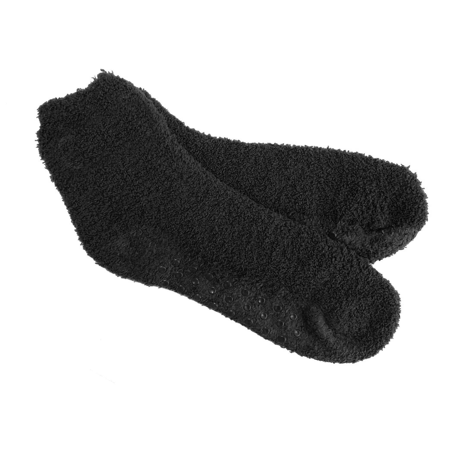 Fuzzy Socks w/ Woven Patch 5