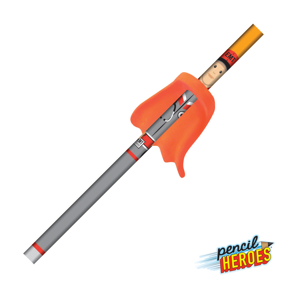 Pencil Heroes® Heathcare Series Male w/Cape Pencil 6