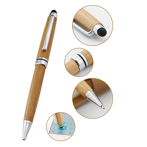 Bamboo 2 in 1 Capacitive Stylus Ballpoint Pen 2