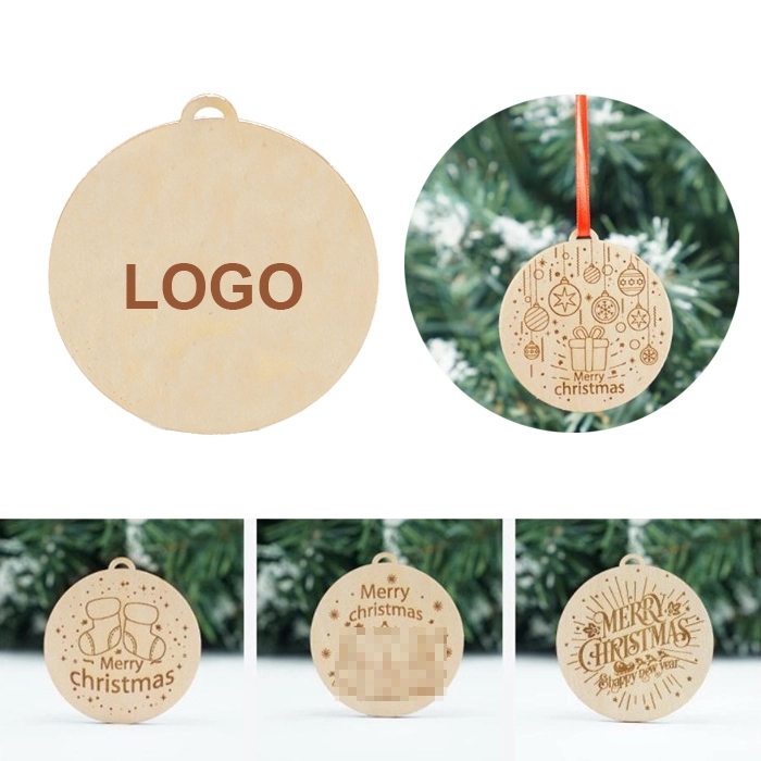Wooden Christmas Tree Ornament 3