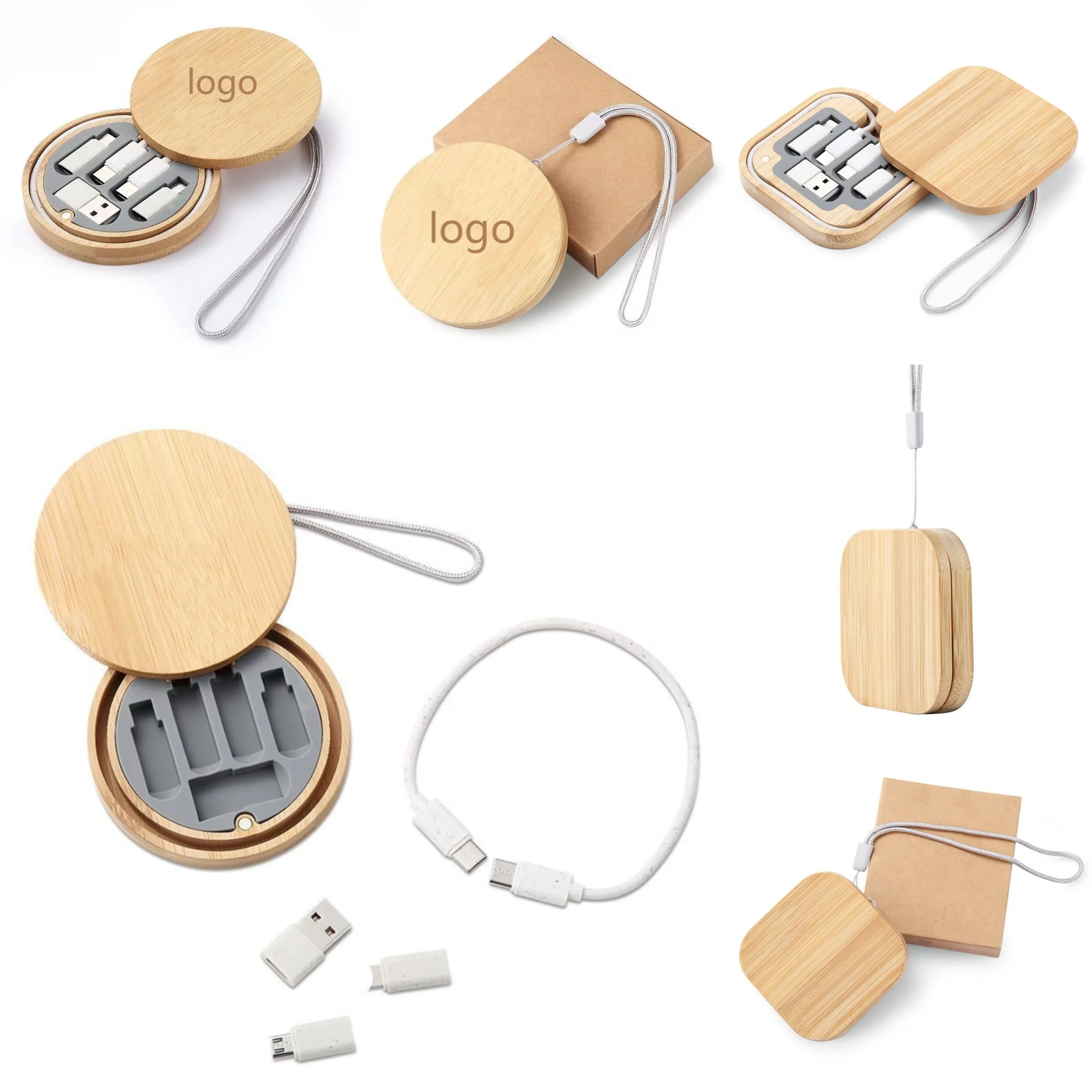 Bamboo Charging Cable Kit 7