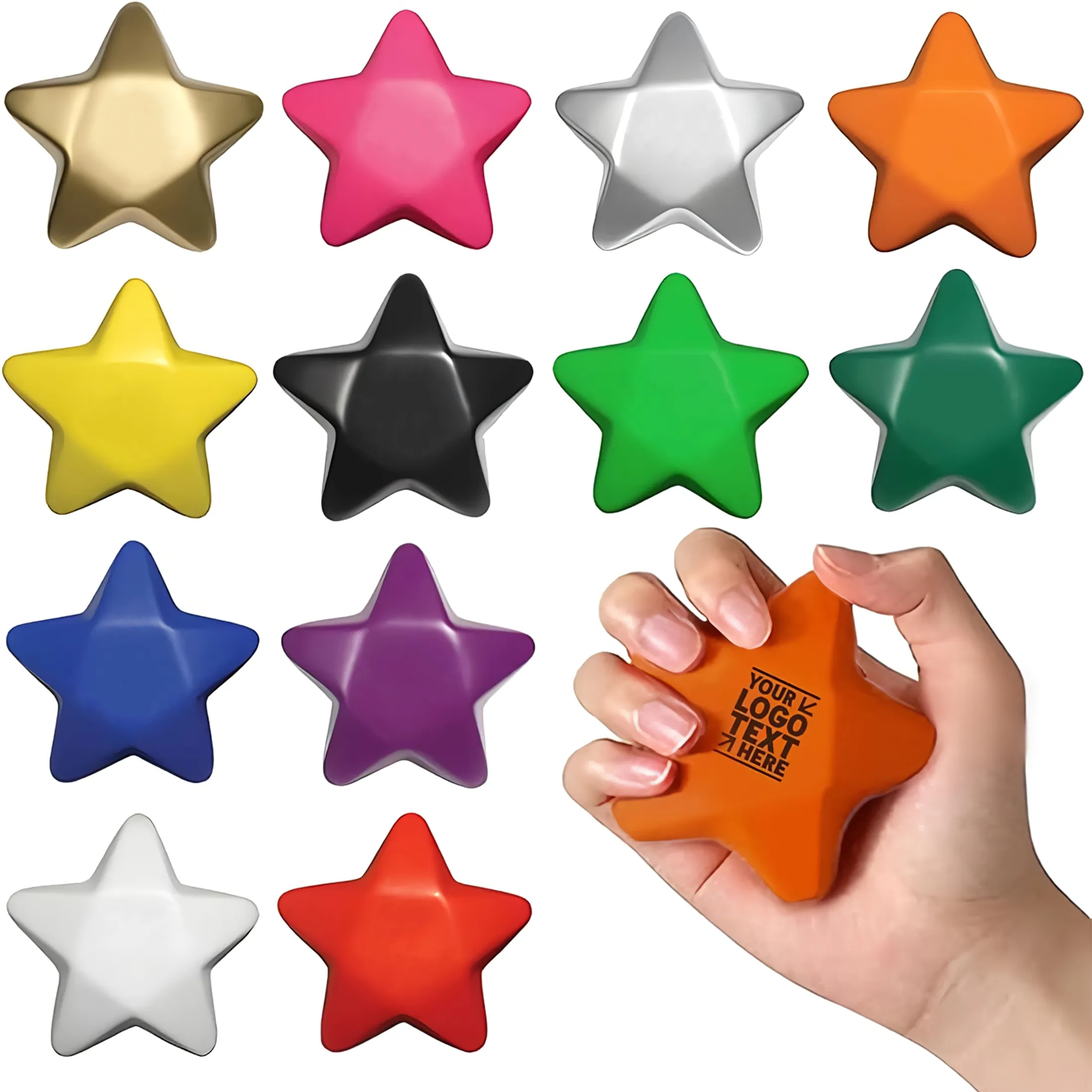 PU Foam Star Stress Ball 3
