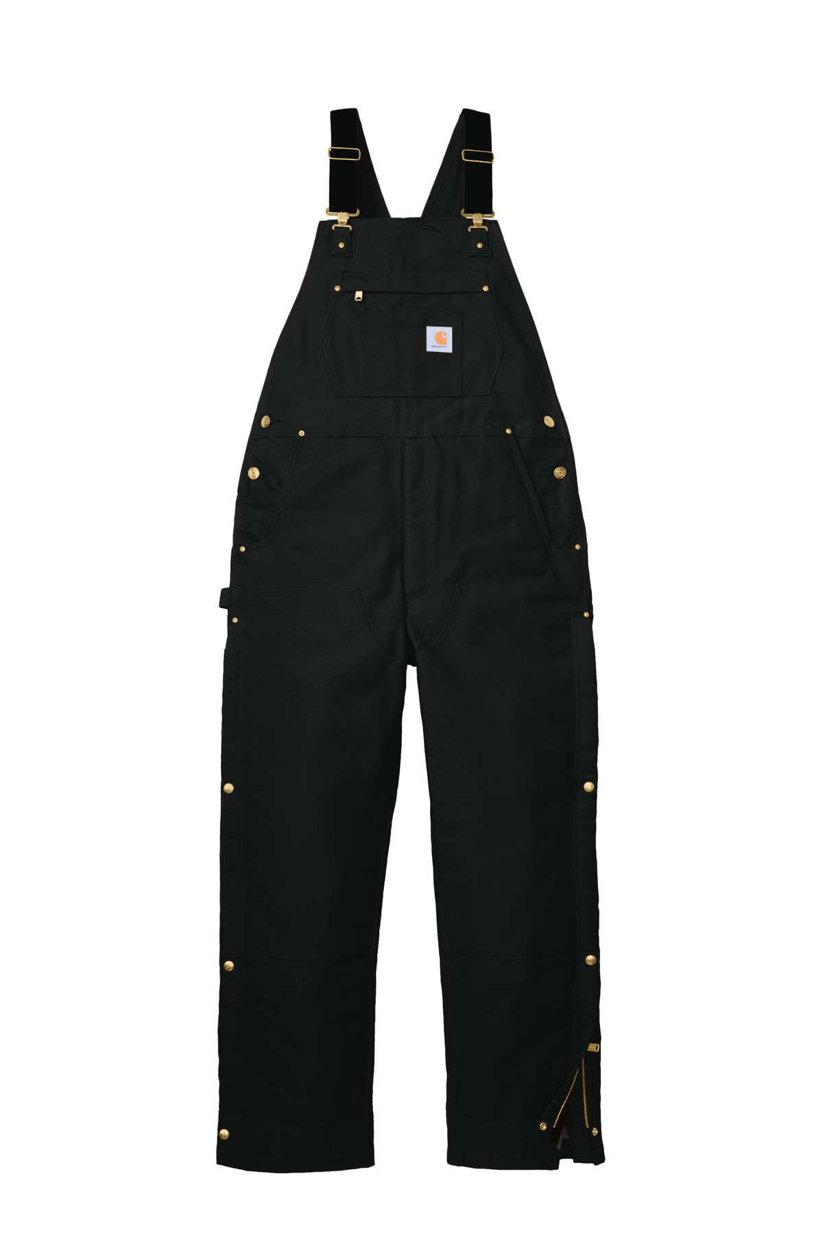Carhartt Short Firm Duck Insulated Bib Overalls CTS106672 7