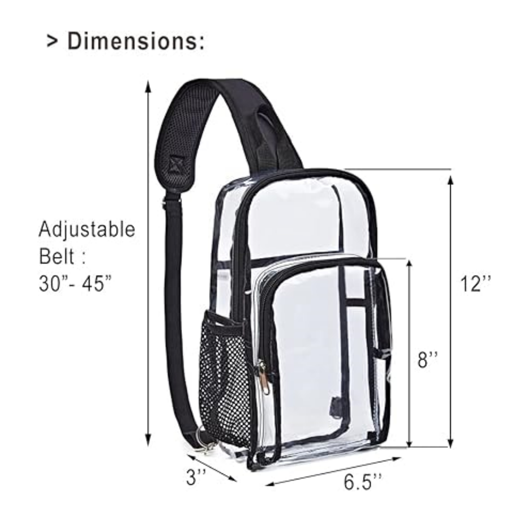 Clear Shoulder Bag 6
