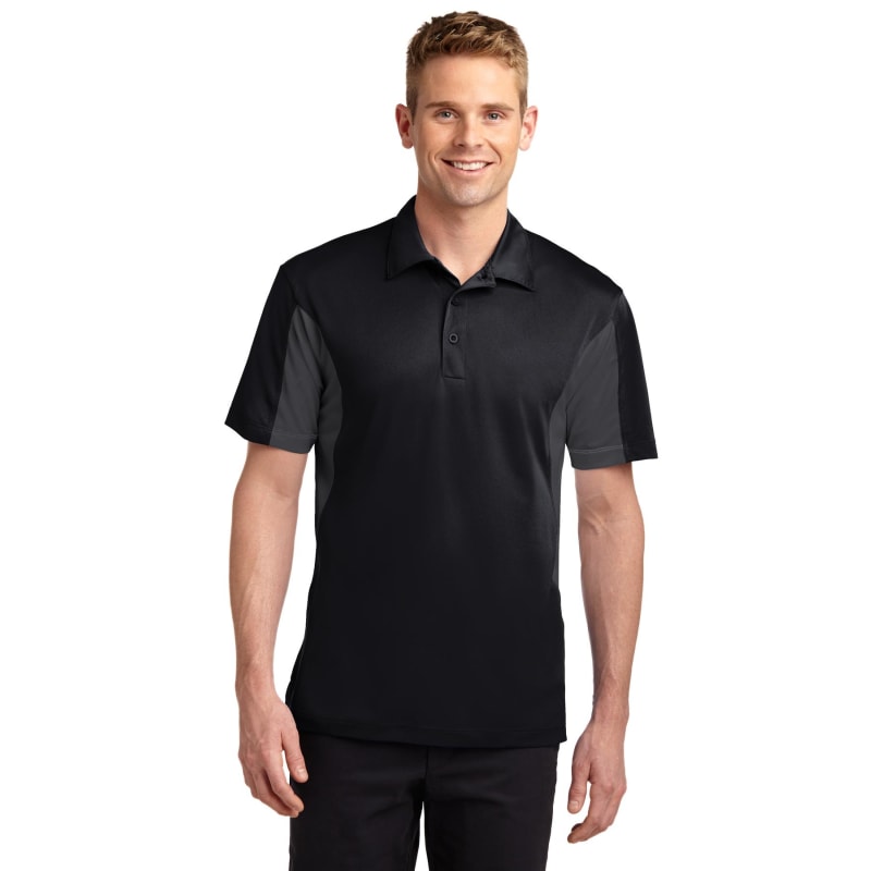 Sport-Tek Side Blocked Micropique Sport-Wick Polo. 35
