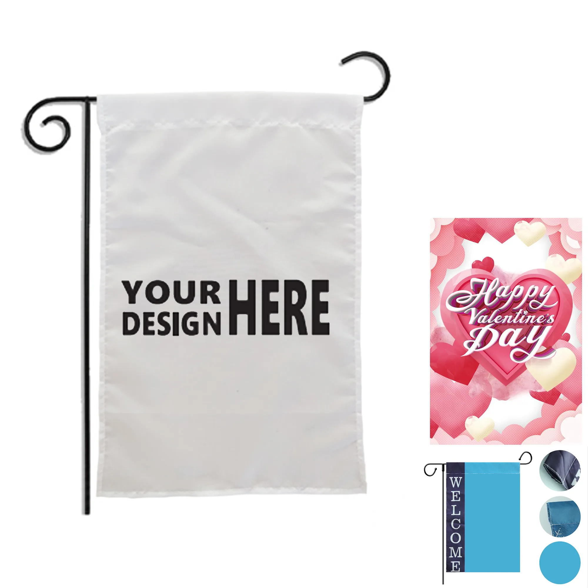 12" x 18" Festival Double-Sided Garden Flag