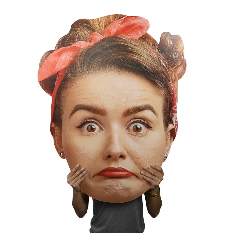 3 Ft Foam Giant Head Cutouts 8