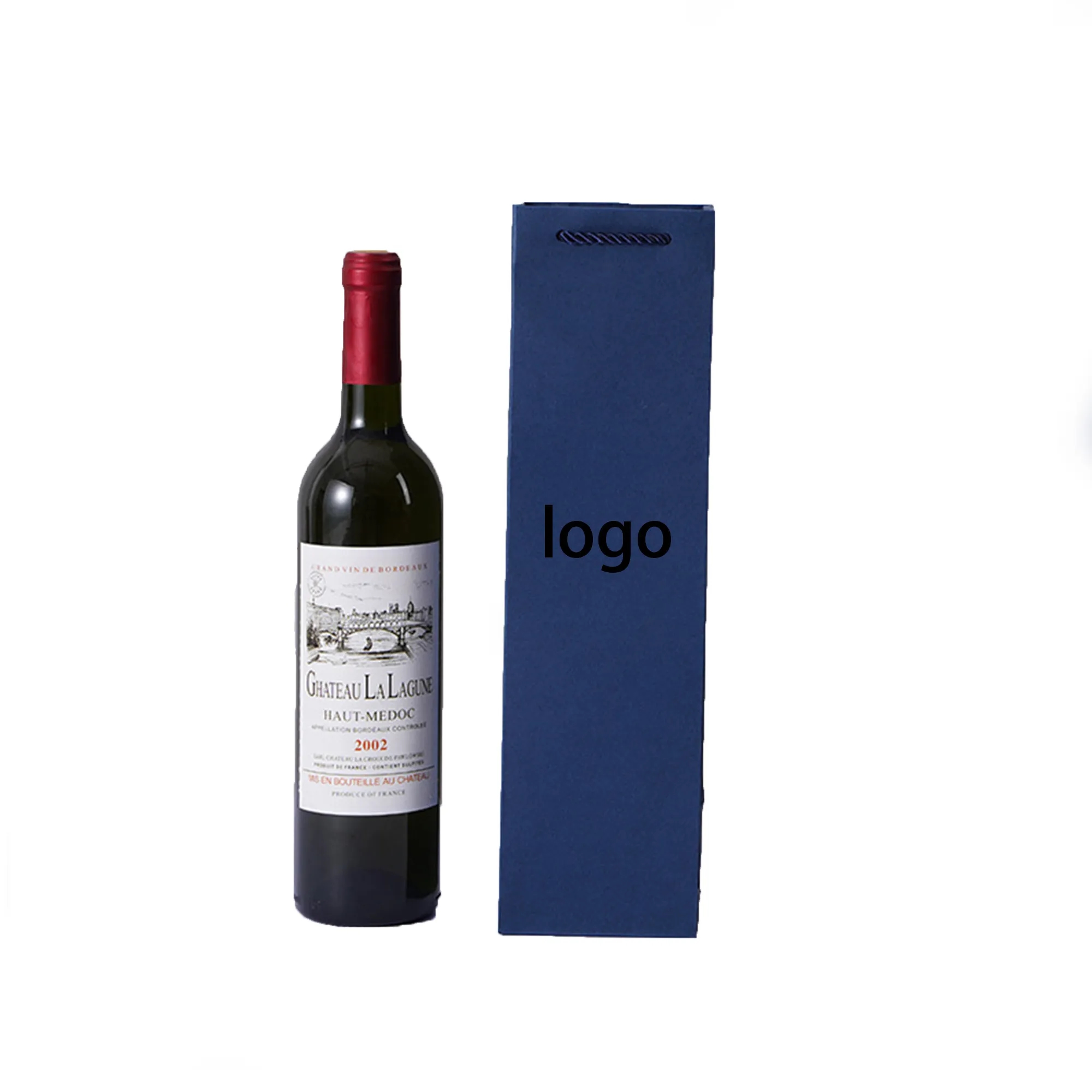 Wine Tote Kraft Paper Bag 3