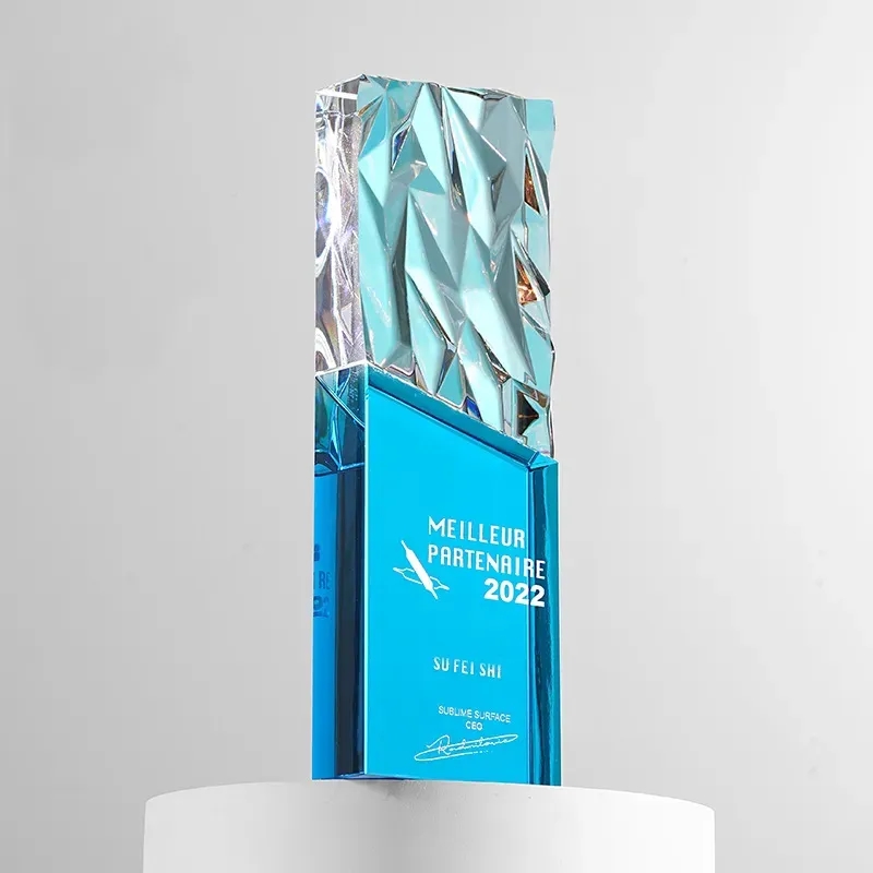 Dazzling Crystal Glass Trophy 9