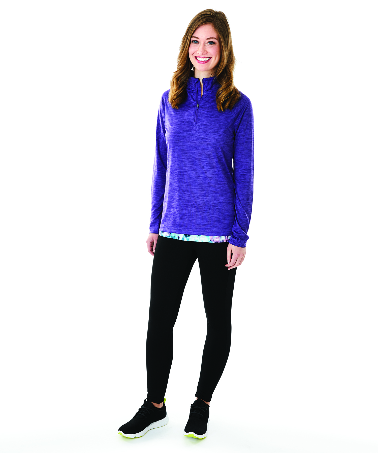 Women's Space Dye Performance Pullover 31