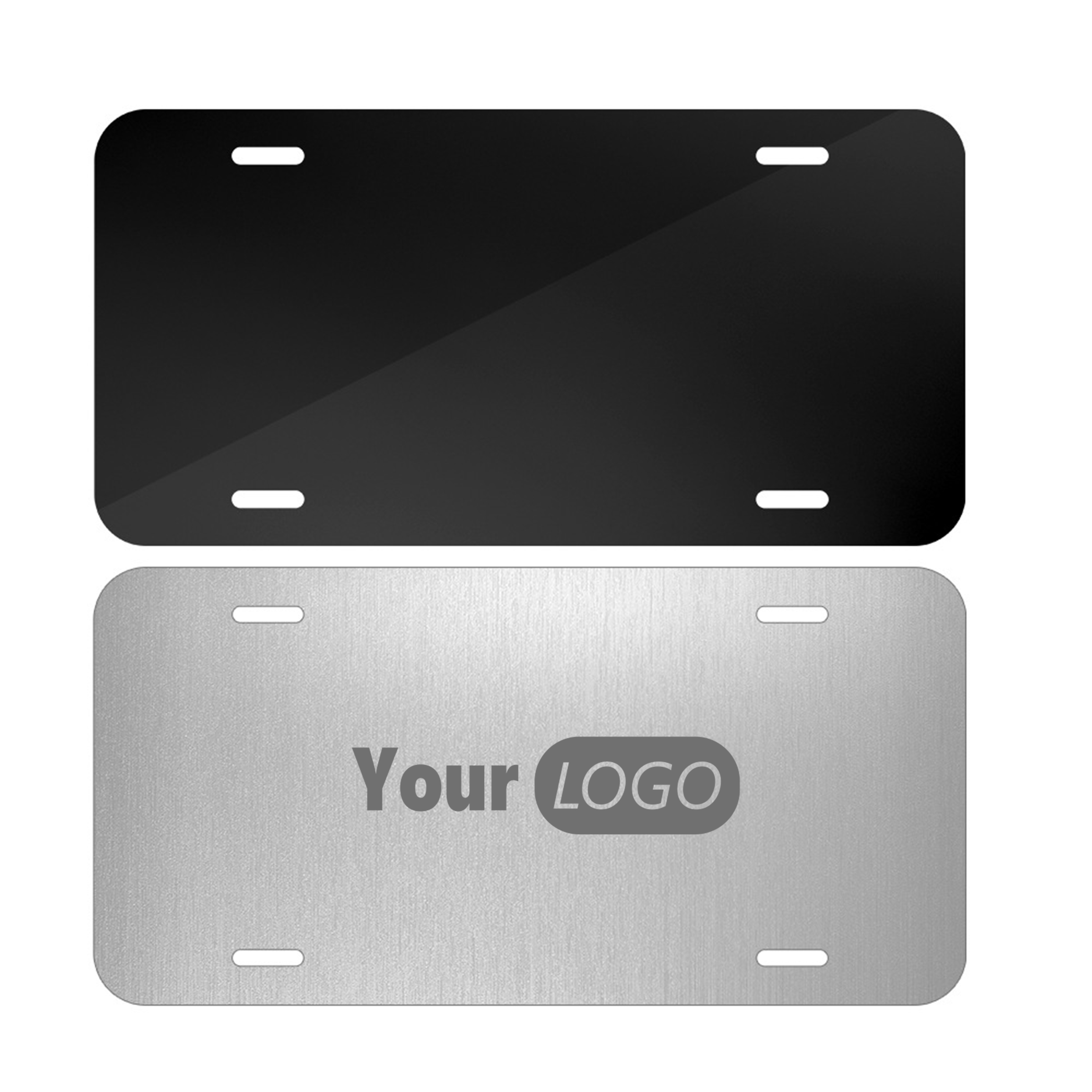 Custom Aluminum License Plate Frame 1