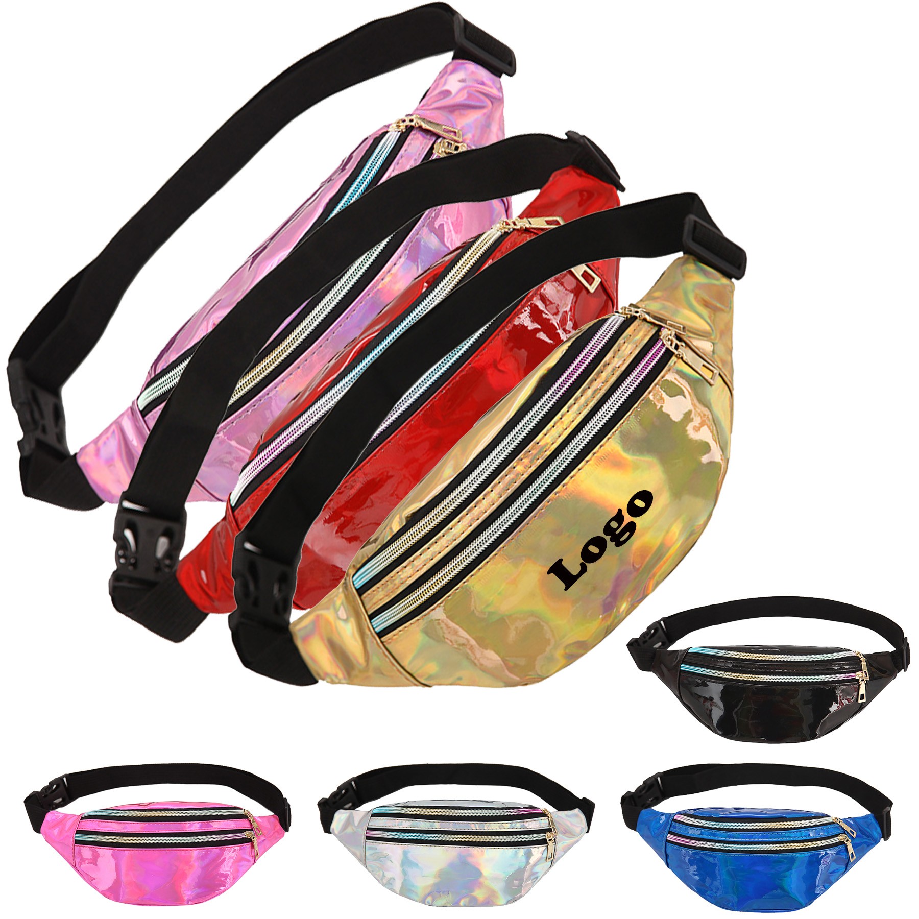 Shiny Waist Bum Bag