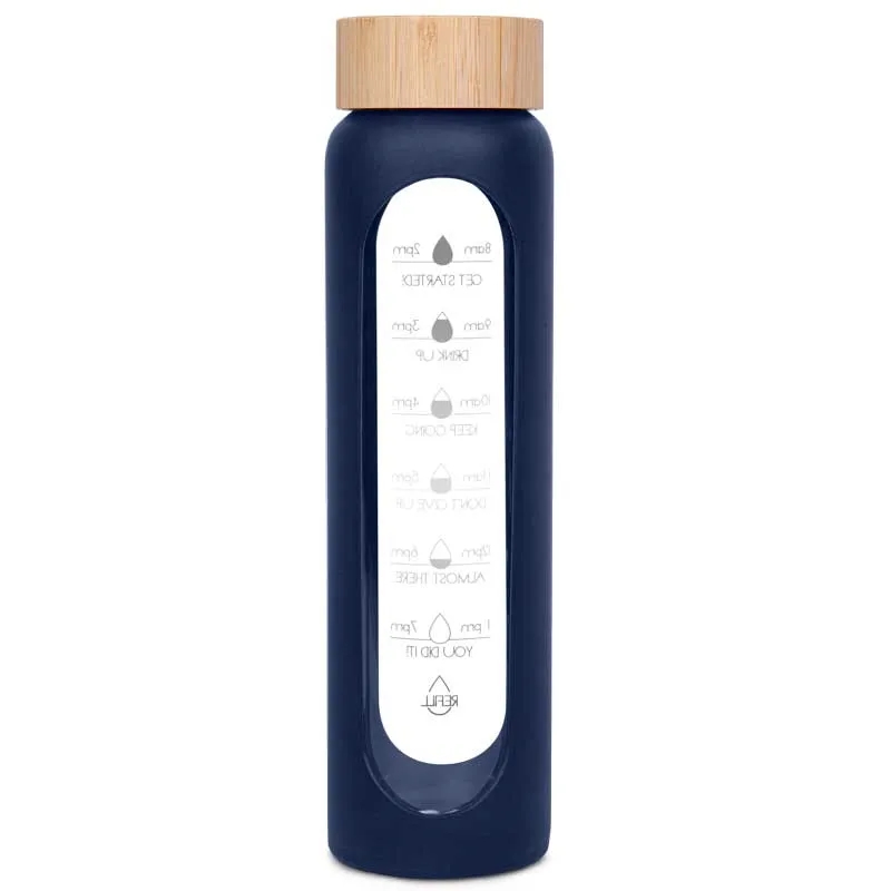 Bronte Glass Water Bottle 36 oz 12