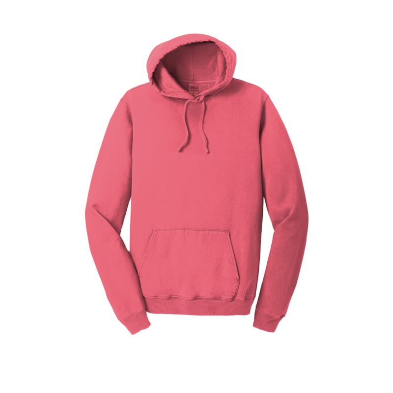 Port & Company Beach Wash Garment-Dyed Pullover Hooded Sweatshirt. 35