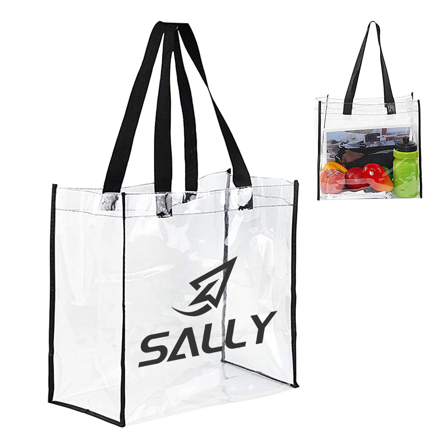Pvc Clear Tote Bag 2