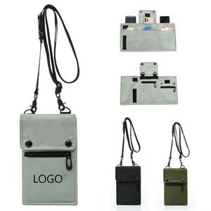 Crossbody Phone Bag Multi-Purpose Pouch w/ Adjustable Strap 8