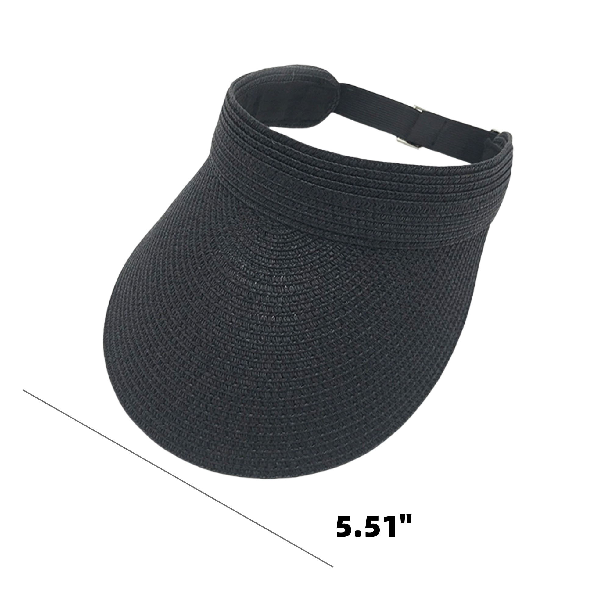 Packable Ponytail Beach Hats 3