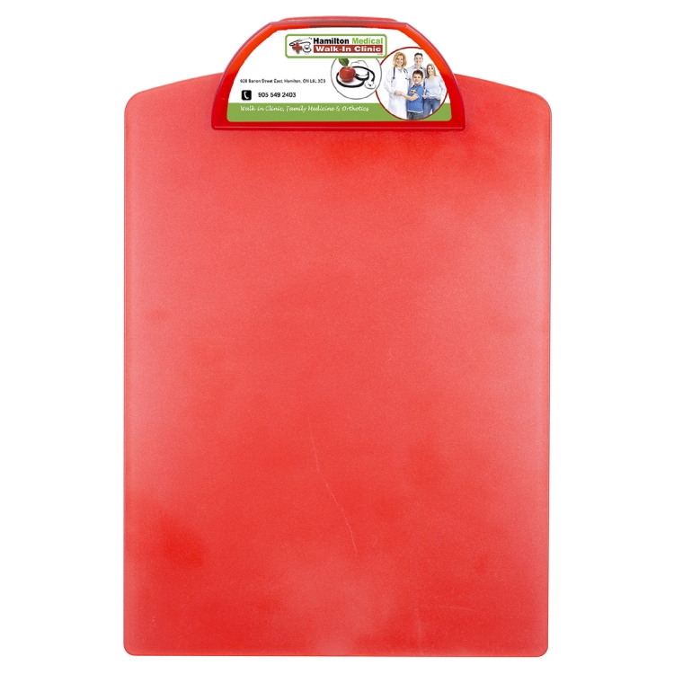 "Dwight FC" Letter Size Clipboard with PhotoImage ® Full Color Imprint* on Clip 10