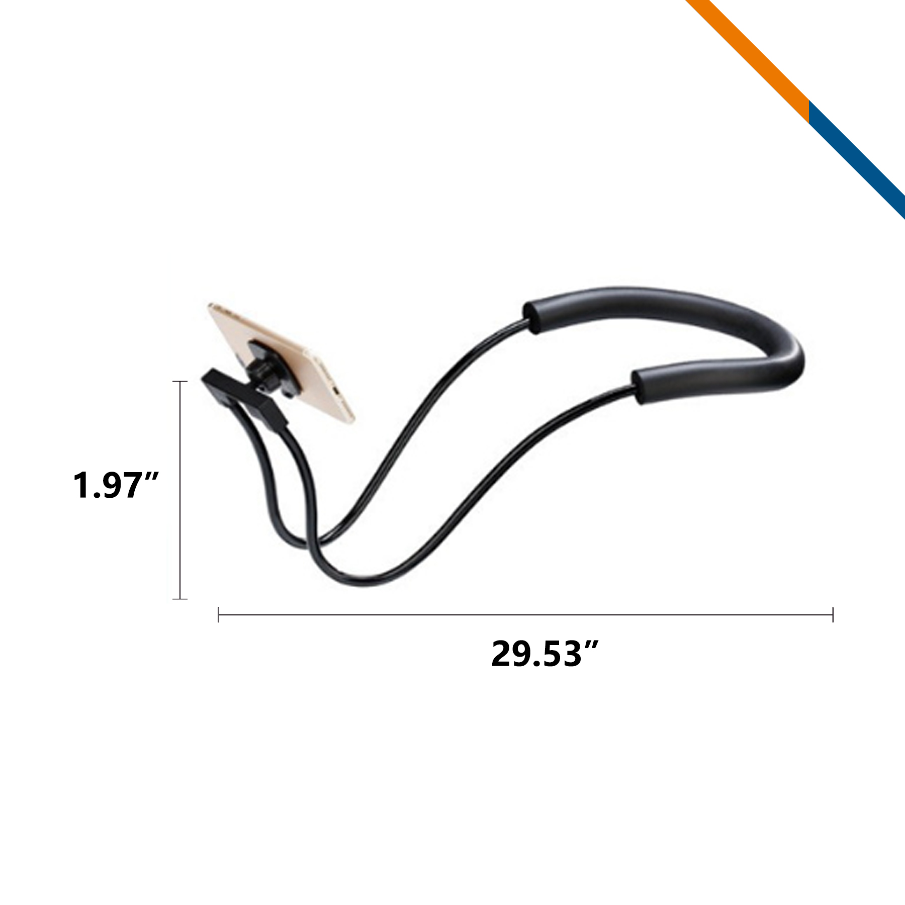 Ritia 2in1 Adjustable Neck Phone Holder 2