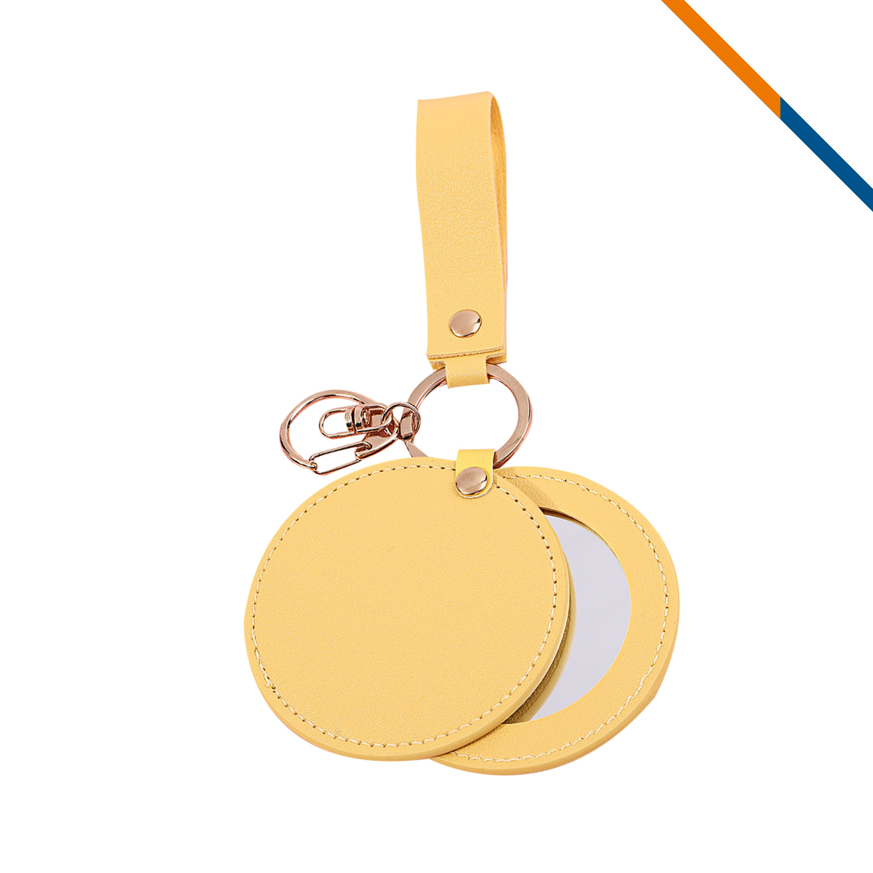 Rava PU Leather Keychain Mirror 11