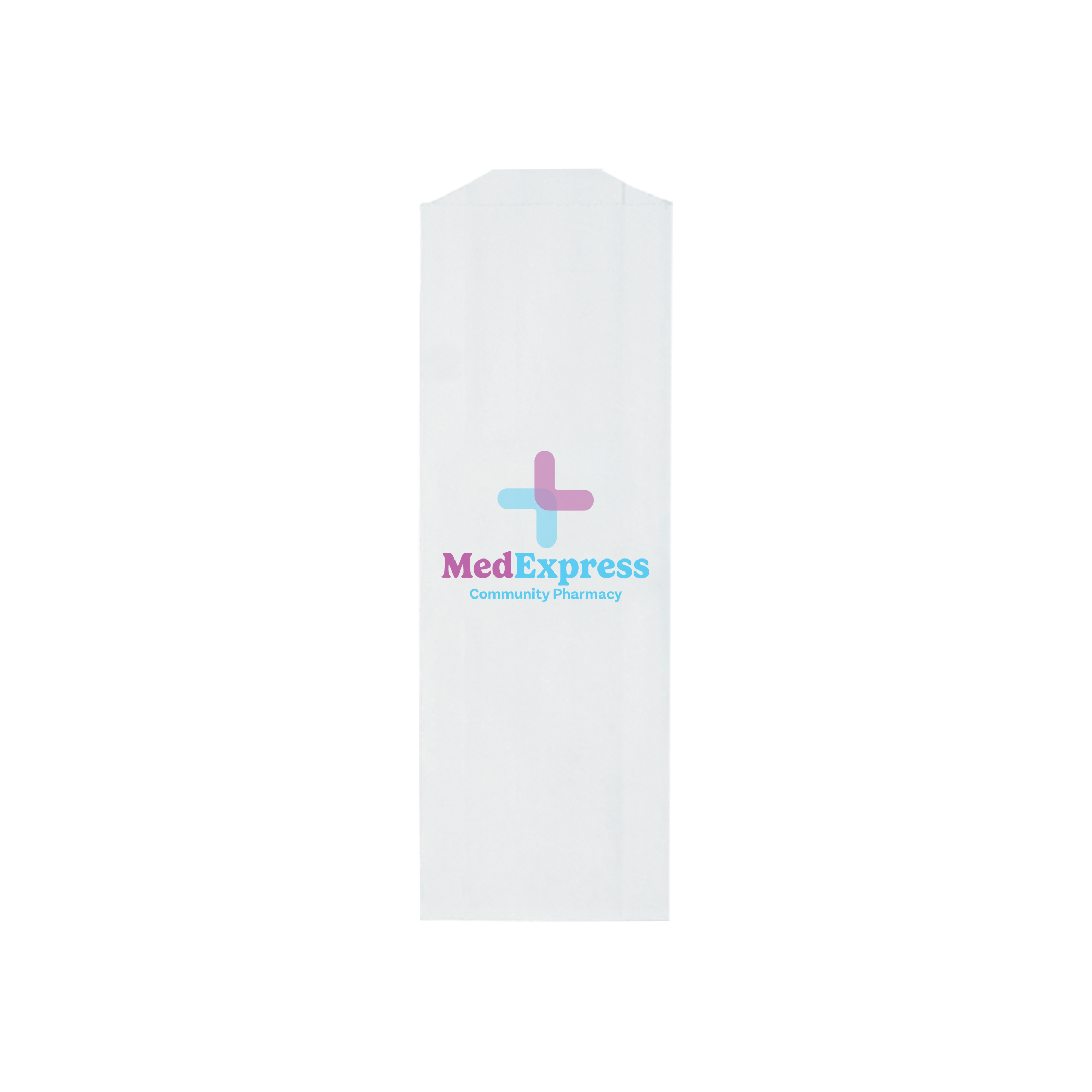 Prescription Bag - White Kraft 1