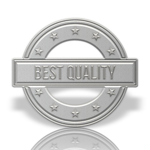 Die Struck Zinc Alloy Lapel Pin With Shiny Plating - Silver, Gold, Copper, Bronze 4