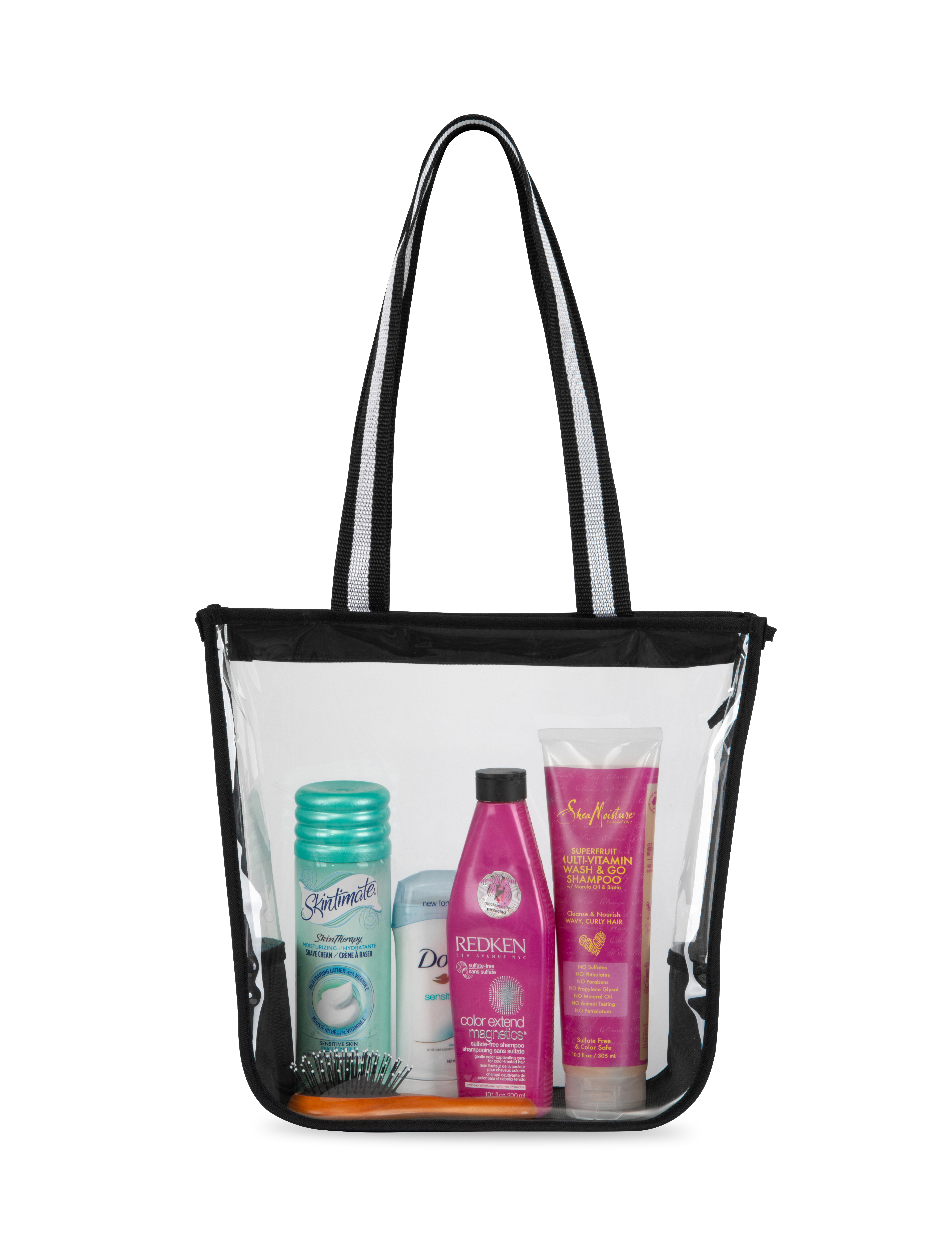 Sigma Clear Zippered Tote 10