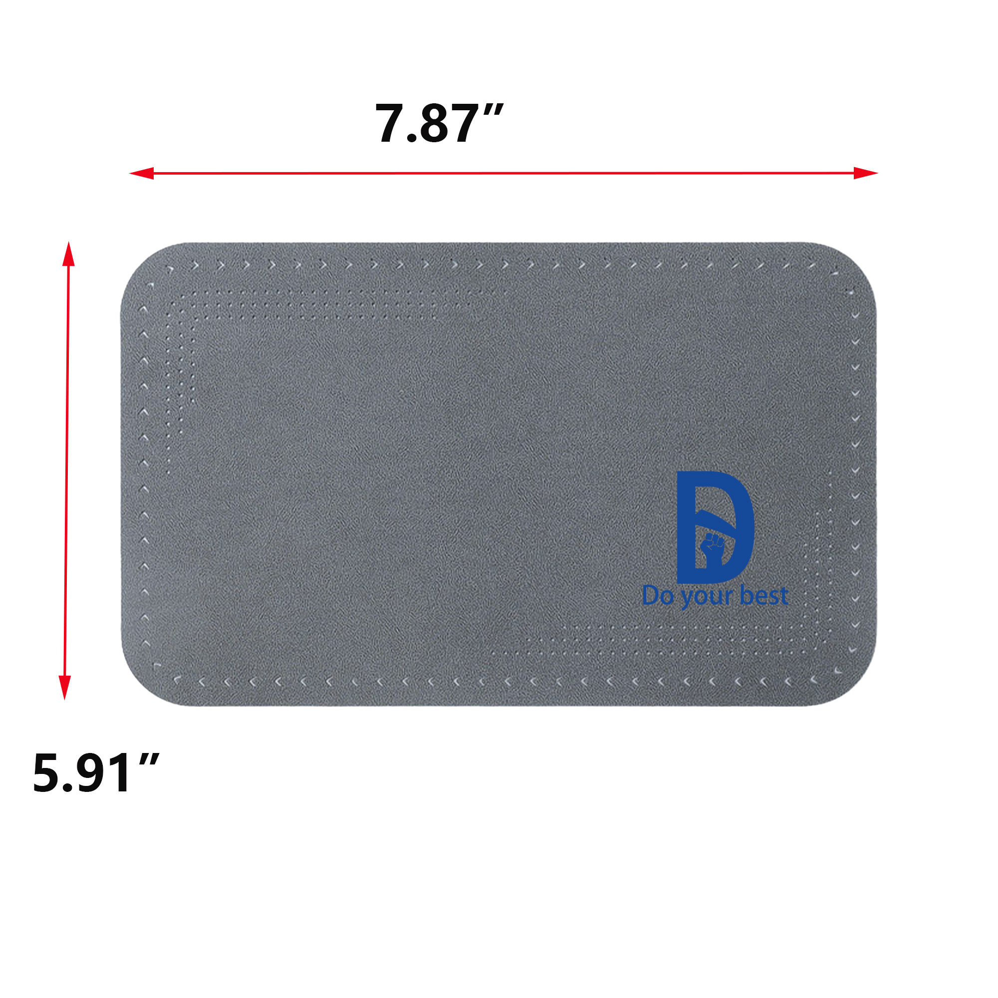 Leather Buffered Armrest Cover 2