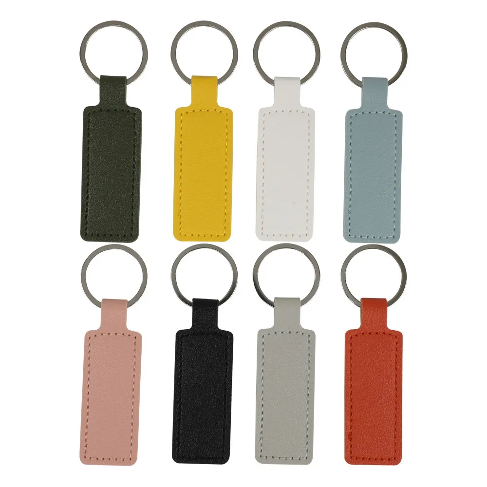 Personalized Leather Keychain 2