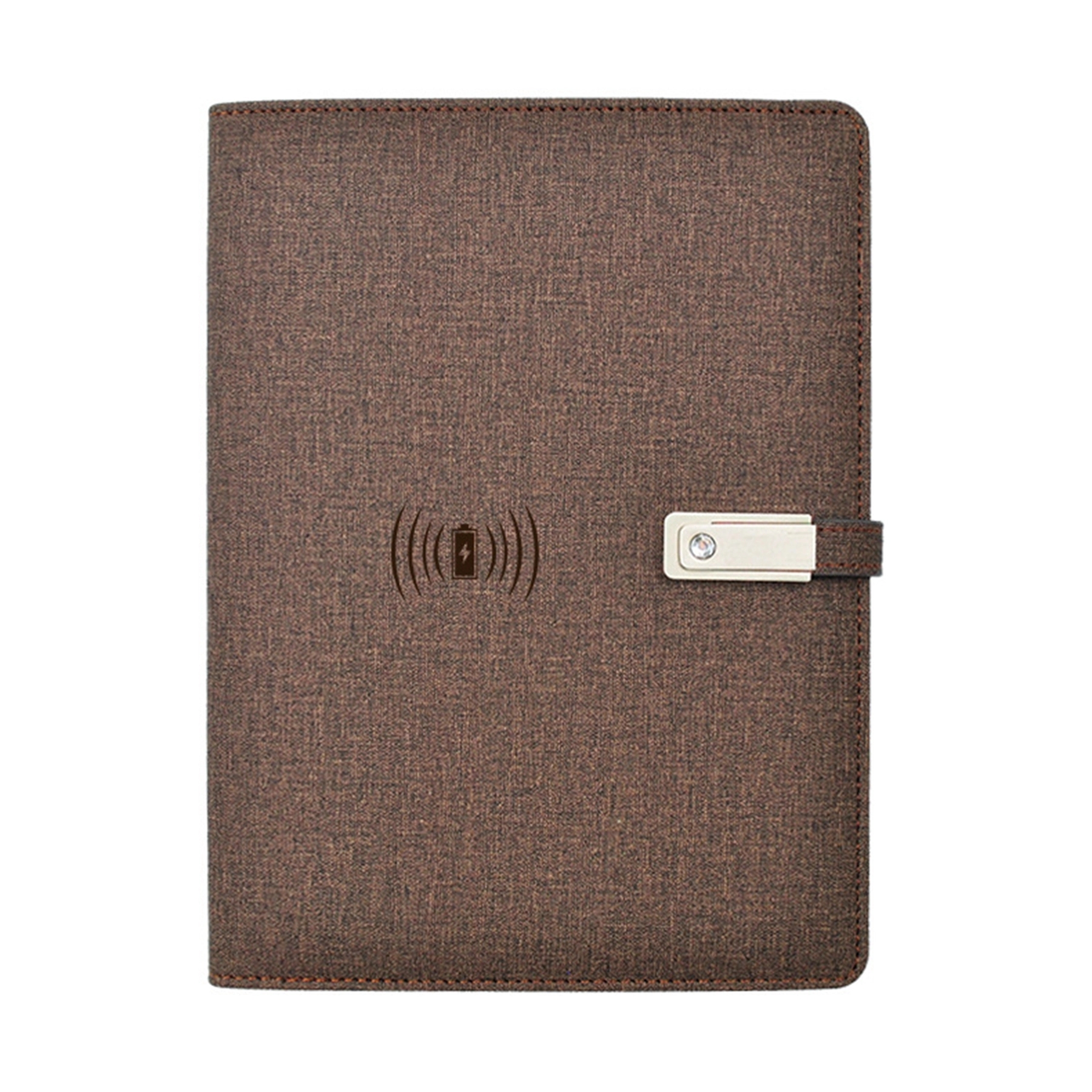 8000 mAh Power Bank A5 Notebook with Wireless Charger 11