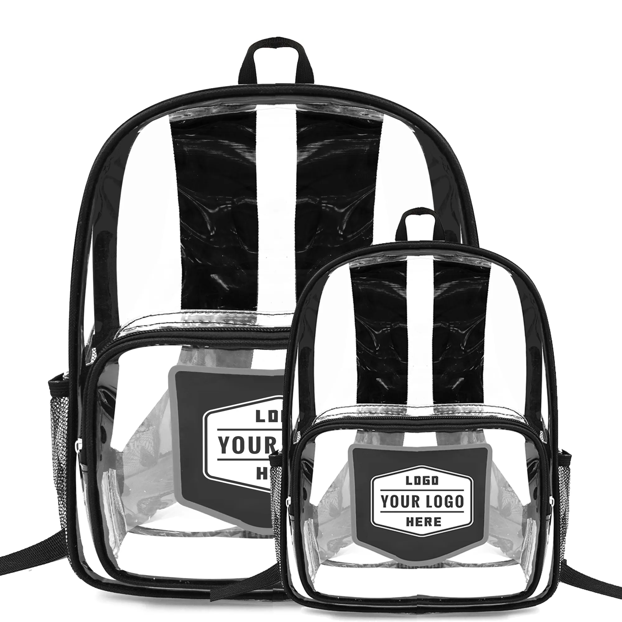 Pvc Transparent Backpack 1