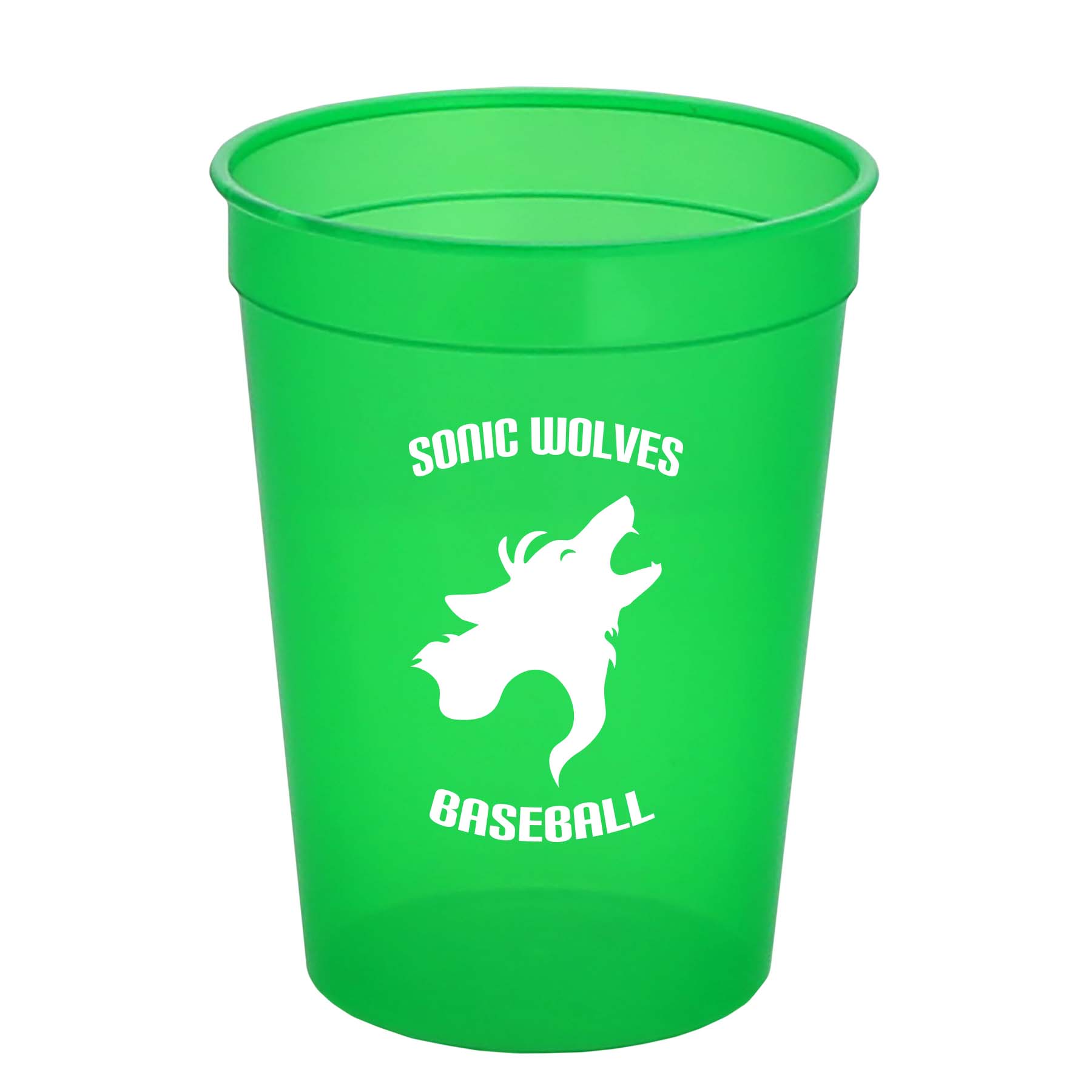 Cups-On-The-Go 12 oz. Translucent Stadium Cup