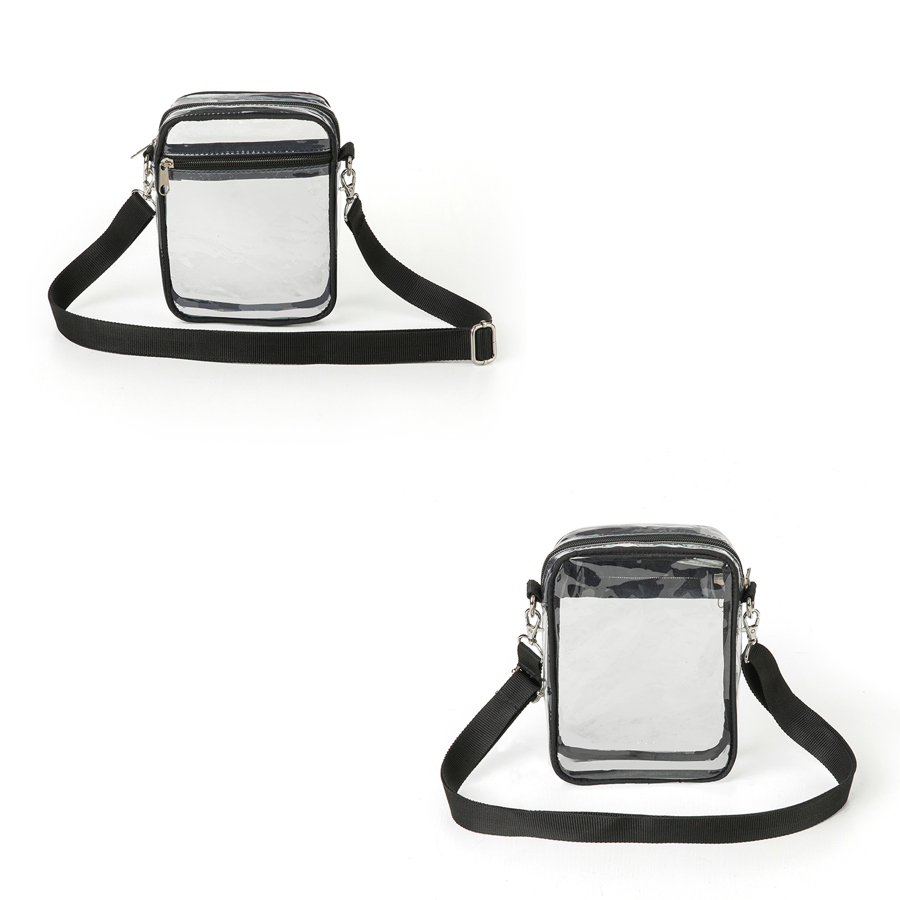 ClearPass Crossbody Bag w/ Front Zip Pocket 7