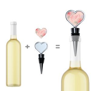 Charming Heart Shaped Wine Bottle Stopper 9
