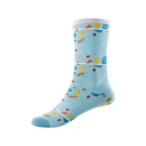 Jacquard Weave Cotton-Blend Quarter Socks 2
