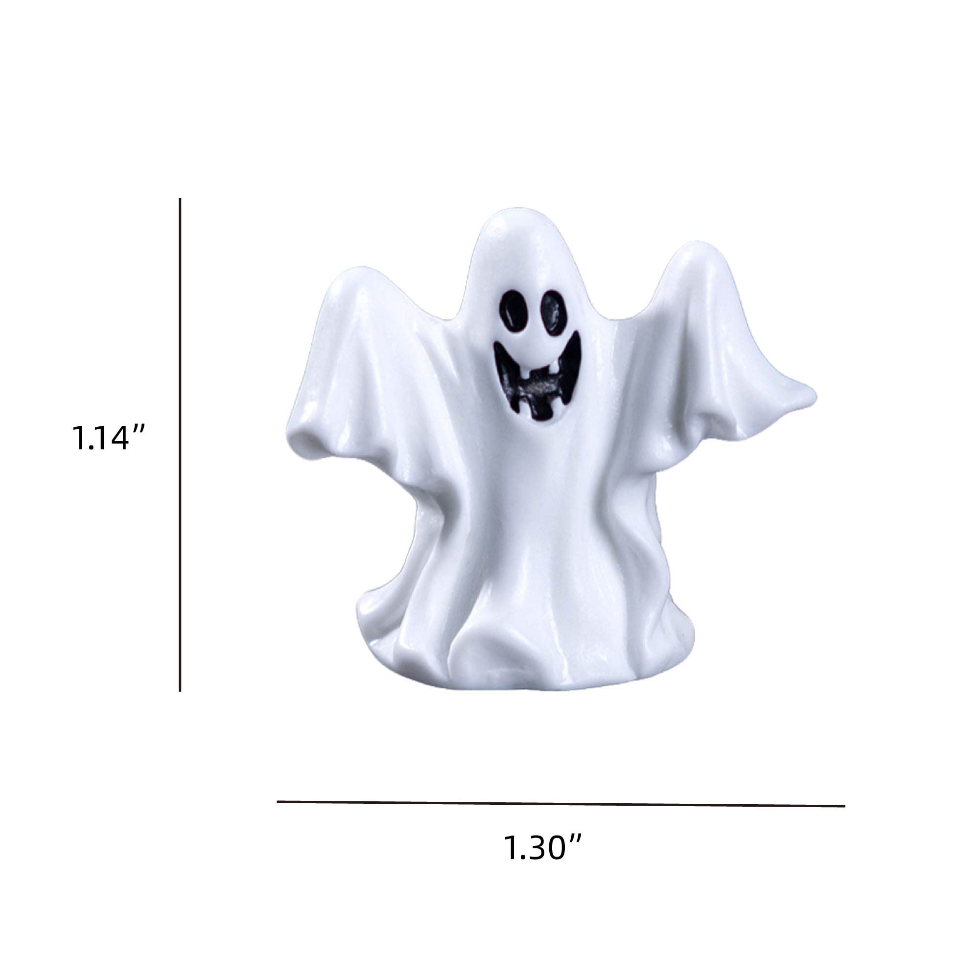 MOQ 30 pcs Halloween Ghost Desktop Ornament 3